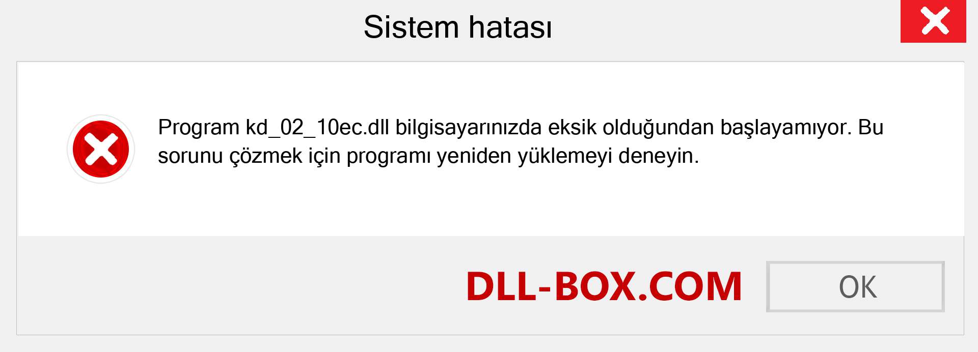 kd_02_10ec.dll dosyası eksik mi? Windows 7, 8, 10 için İndirin - Windows'ta kd_02_10ec dll Eksik Hatasını Düzeltin, fotoğraflar, resimler